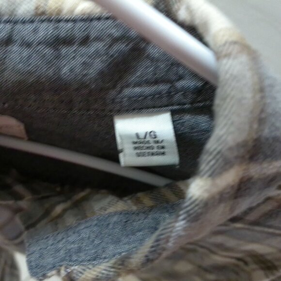 Weatherproof Vintage Plaid Flannel Shirt – Men’s Large - Picture 3 of 3